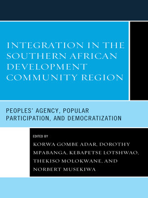 cover image of Integration in the Southern African Development Community Region